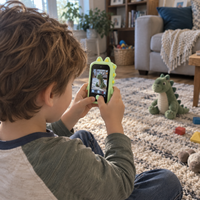 Celular Inteligente para Niños — Cámara táctil, juegos y MP3